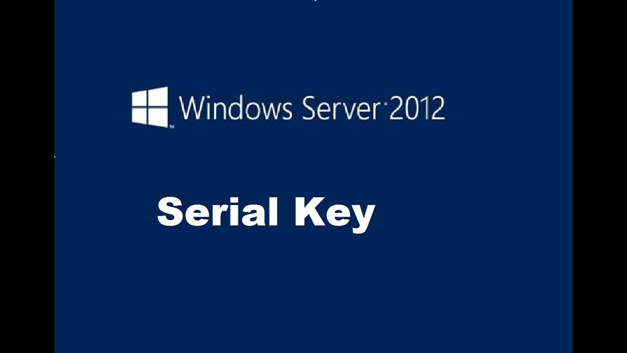 Windows Server 2012 R2 Activation Key